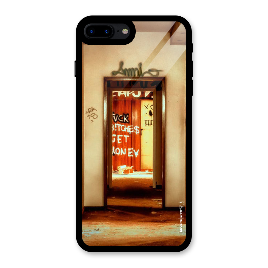 Grafitty Door Glass Back Case for iPhone 8 Plus