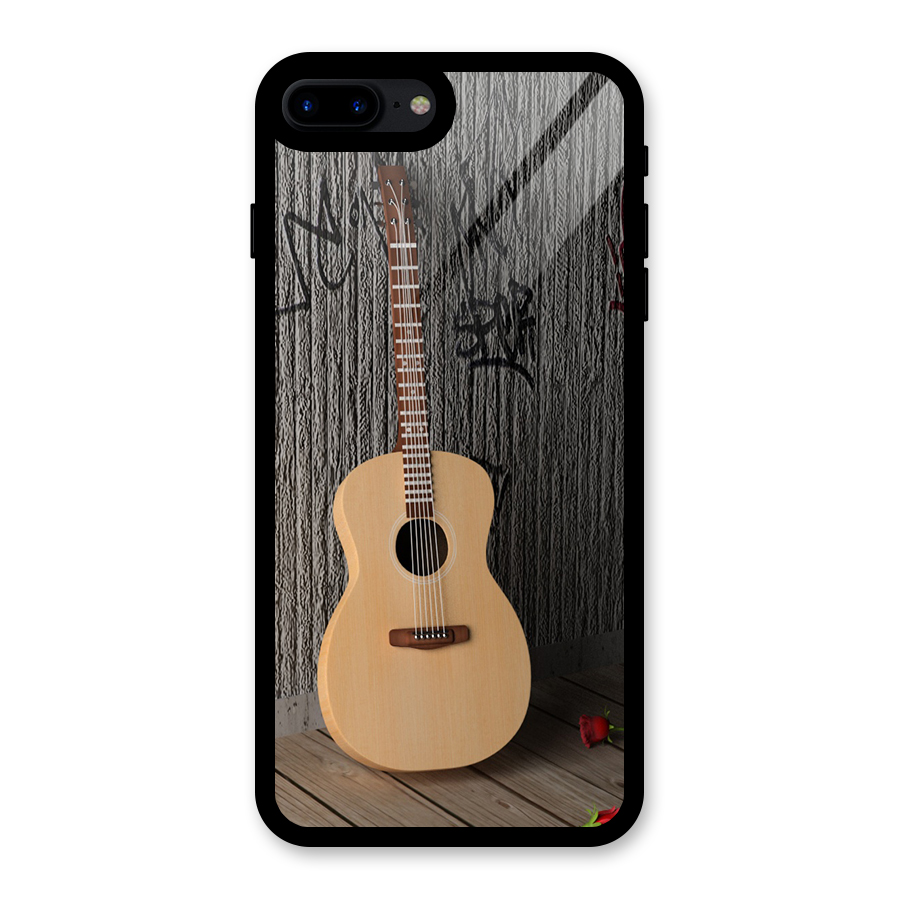 Guitar Classic Glass Back Case for iPhone 8 Plus