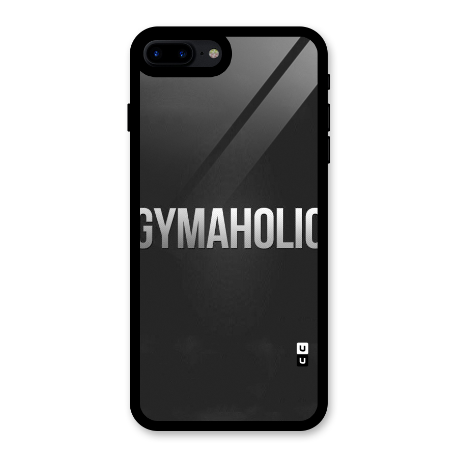 Gymaholic Glass Back Case for iPhone 8 Plus