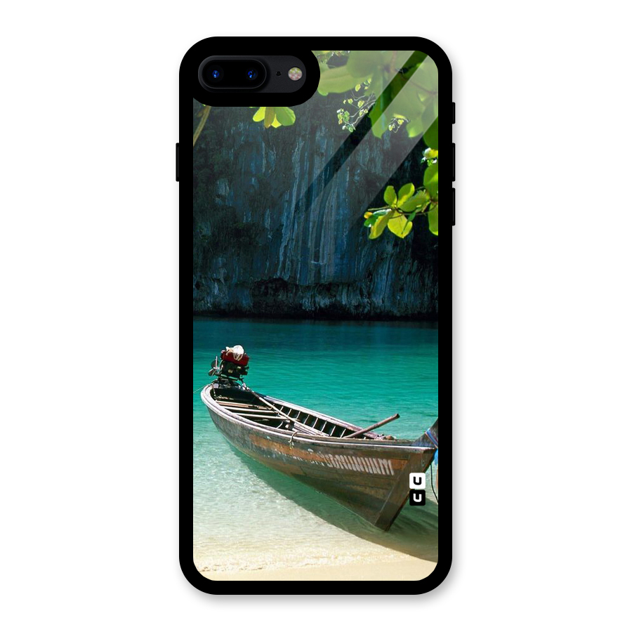 Lets Cross Over Glass Back Case for iPhone 8 Plus