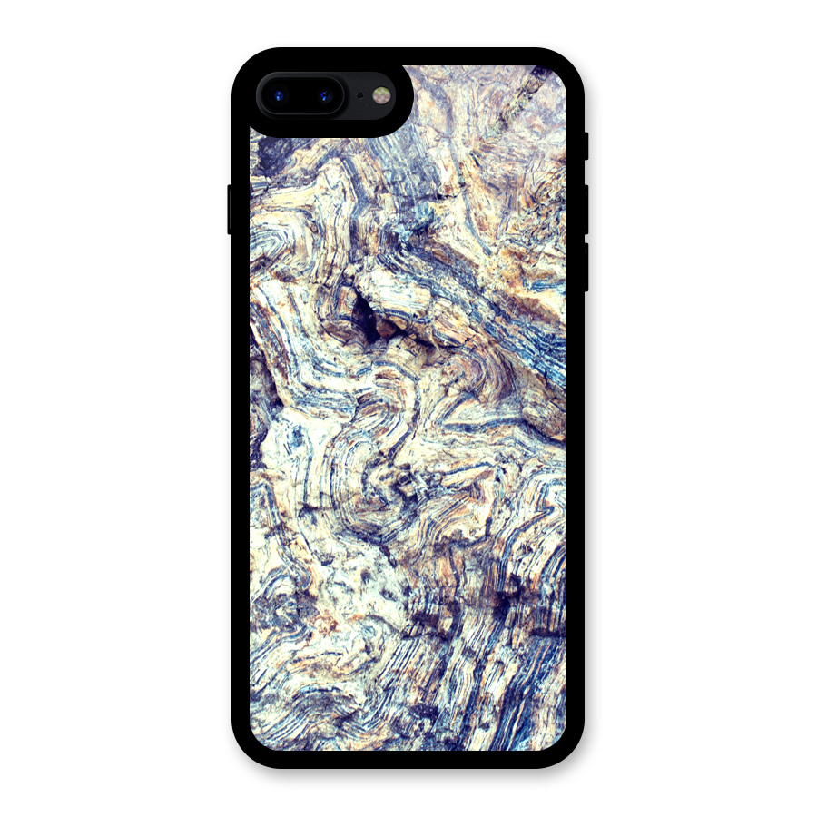 Marble Pattern Glass Back Case for iPhone 8 Plus