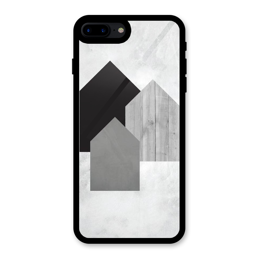 Marble Poster Glass Back Case for iPhone 8 Plus
