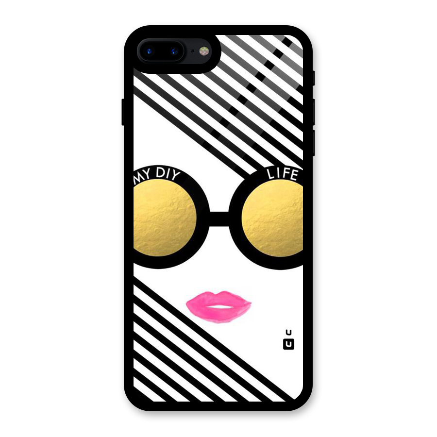 My DIY Life Glass Back Case for iPhone 8 Plus