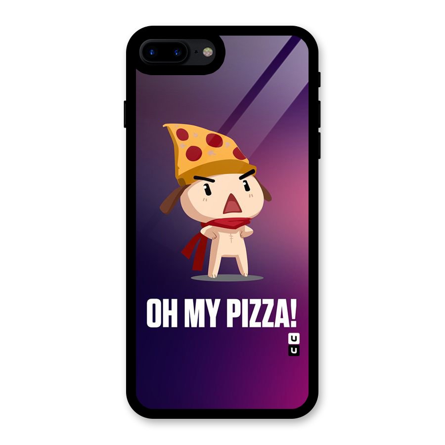 Oh My Pizza Glass Back Case for iPhone 8 Plus