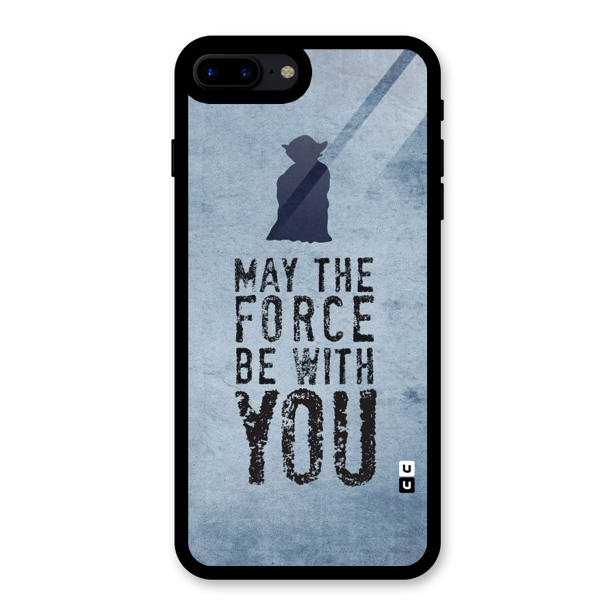 Power With You Glass Back Case for iPhone 8 Plus