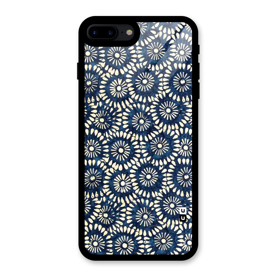 Pretty Circles Glass Back Case for iPhone 8 Plus