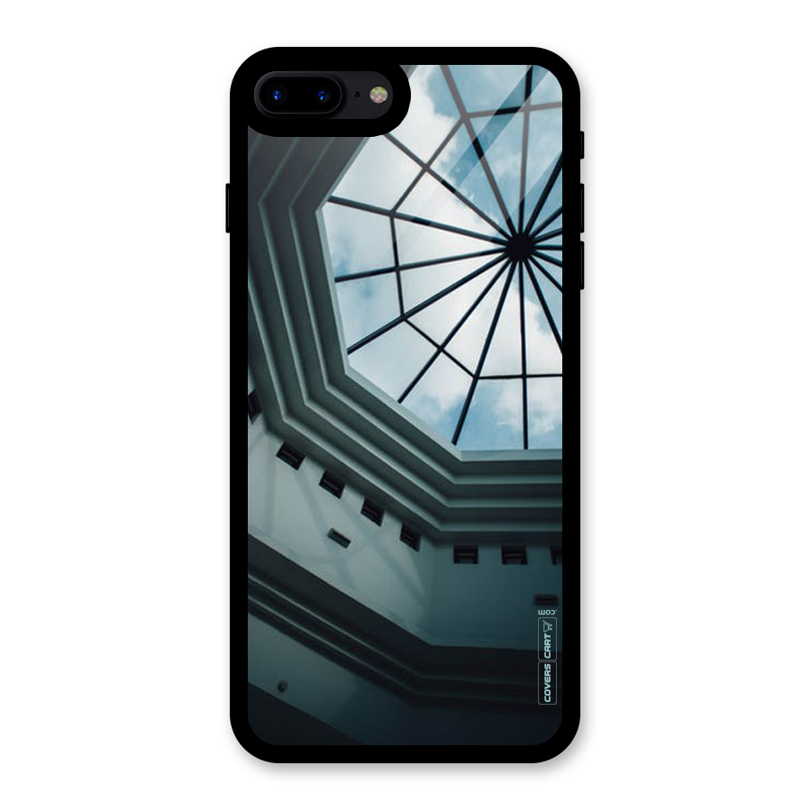 Rooftop Perspective Glass Back Case for iPhone 8 Plus