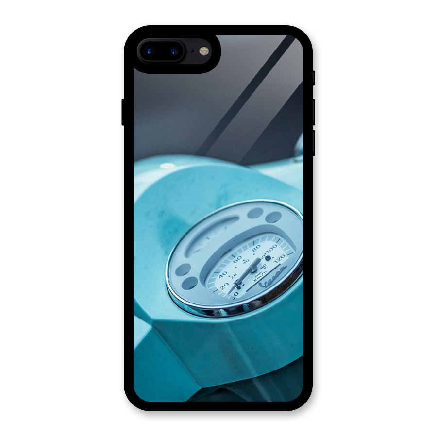 Scooter Meter Glass Back Case for iPhone 8 Plus
