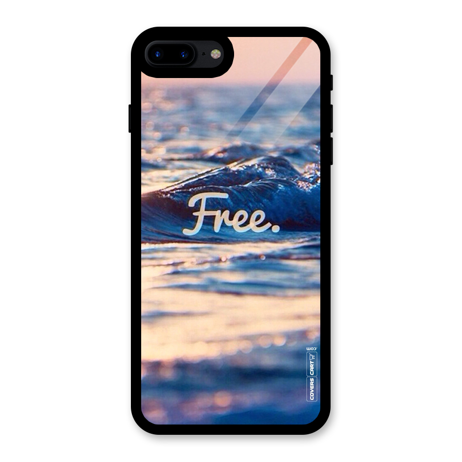 Set Yourself Free Glass Back Case for iPhone 8 Plus