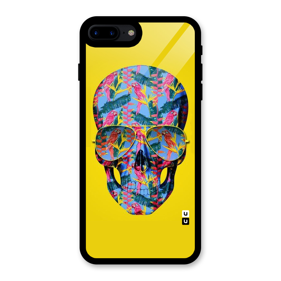 Skull Swag Glass Back Case for iPhone 8 Plus