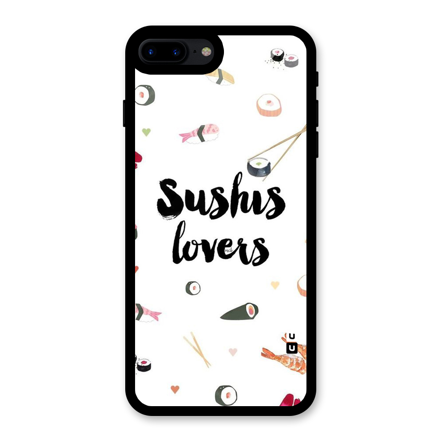 Sushi Lovers Glass Back Case for iPhone 8 Plus