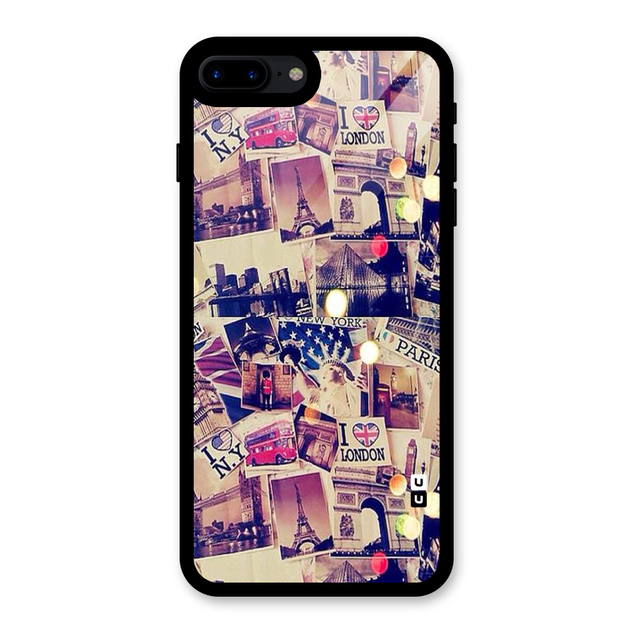 Travel Pictures Glass Back Case for iPhone 8 Plus