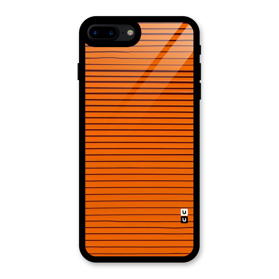 Trippy Stripes Glass Back Case for iPhone 8 Plus