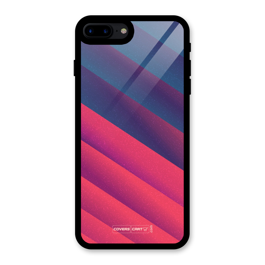 Vibrant Shades Glass Back Case for iPhone 8 Plus