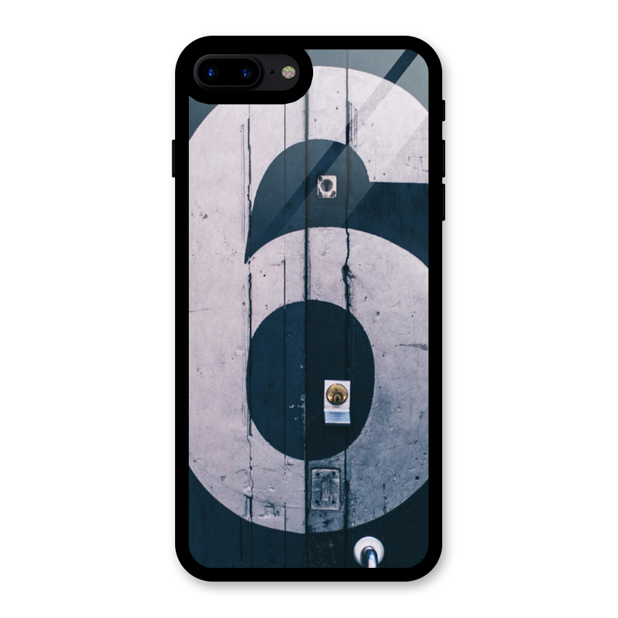 Wooden Six Glass Back Case for iPhone 8 Plus