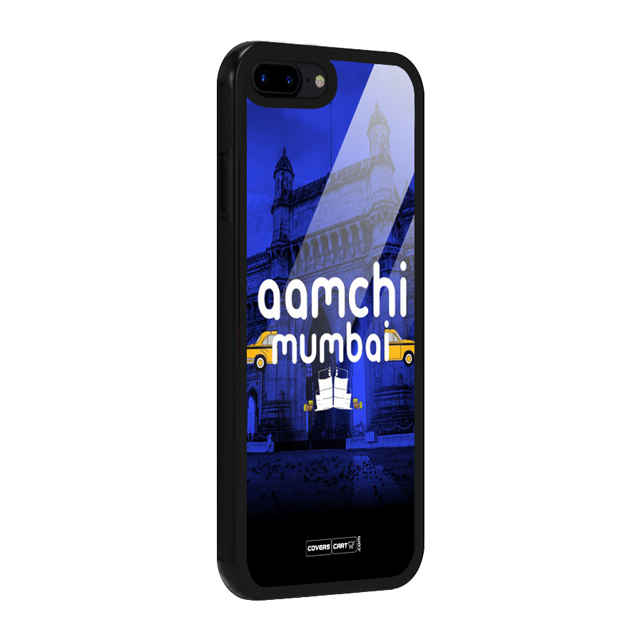 Aamchi Mumbai Glass Back Case for iPhone 8 Plus