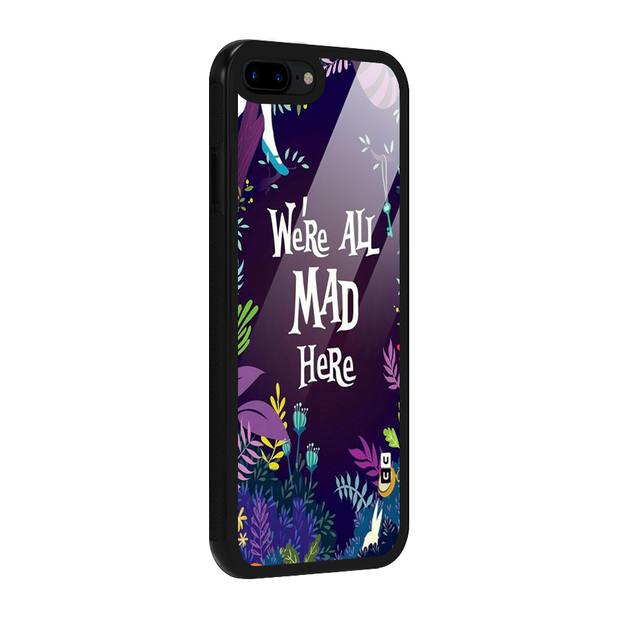 All Mad Glass Back Case for iPhone 8 Plus