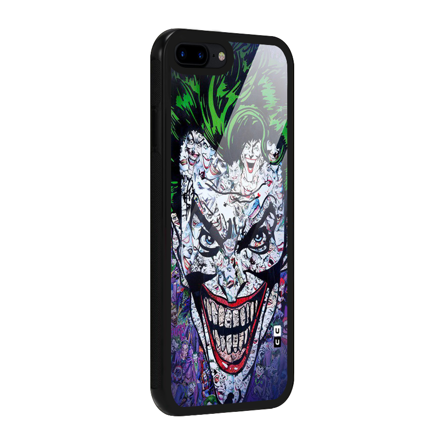 Art Face Glass Back Case for iPhone 8 Plus