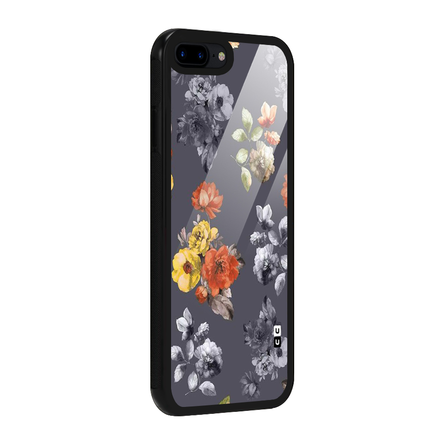 Beauty Art Bloom Glass Back Case for iPhone 8 Plus