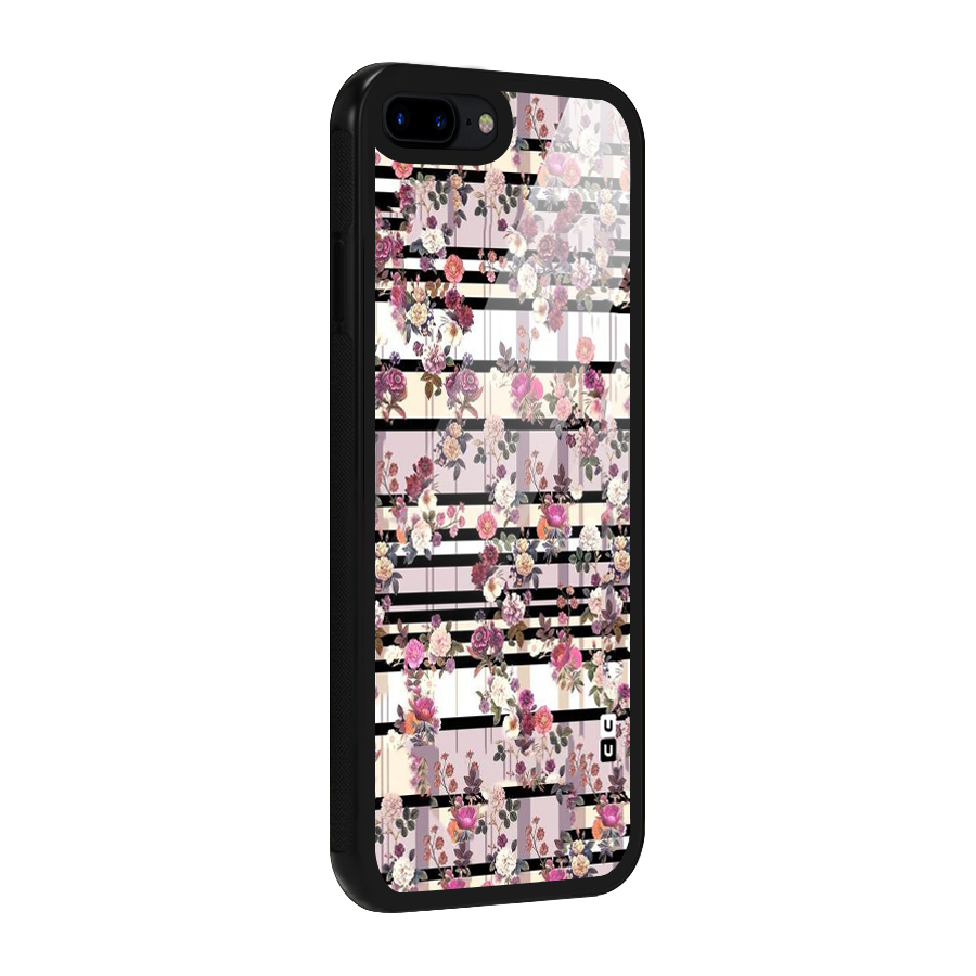 Beauty In Floral Glass Back Case for iPhone 8 Plus
