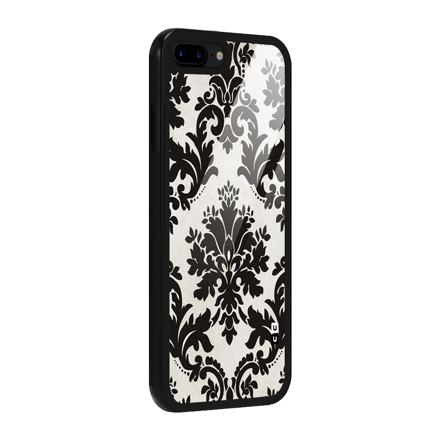 Black Beauty Glass Back Case for iPhone 8 Plus