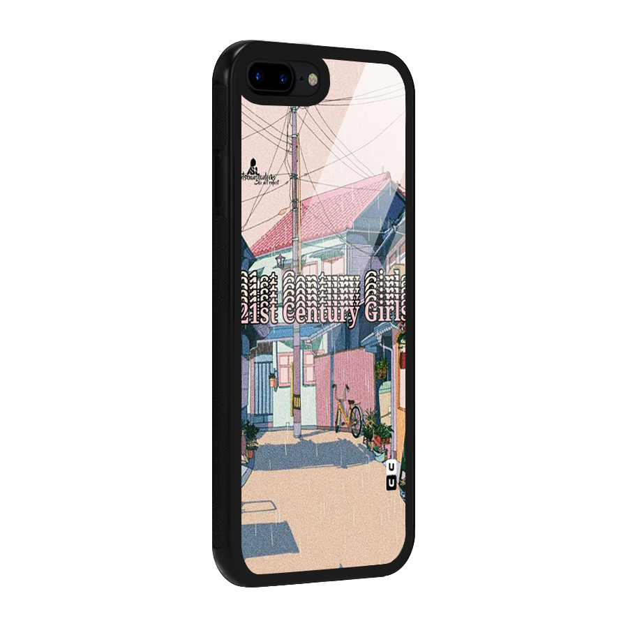 Century Girls Glass Back Case for iPhone 8 Plus