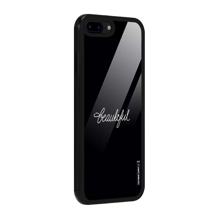 Classic Beautiful Glass Back Case for iPhone 8 Plus
