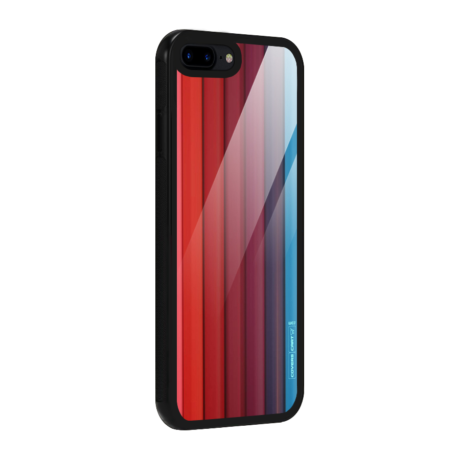 Colour Palette Glass Back Case for iPhone 8 Plus