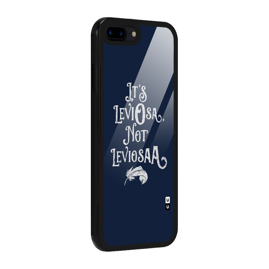 Correction Feather Glass Back Case for iPhone 8 Plus