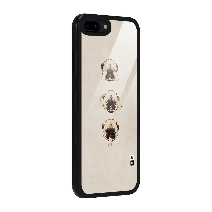 Doggo Moods Glass Back Case for iPhone 8 Plus