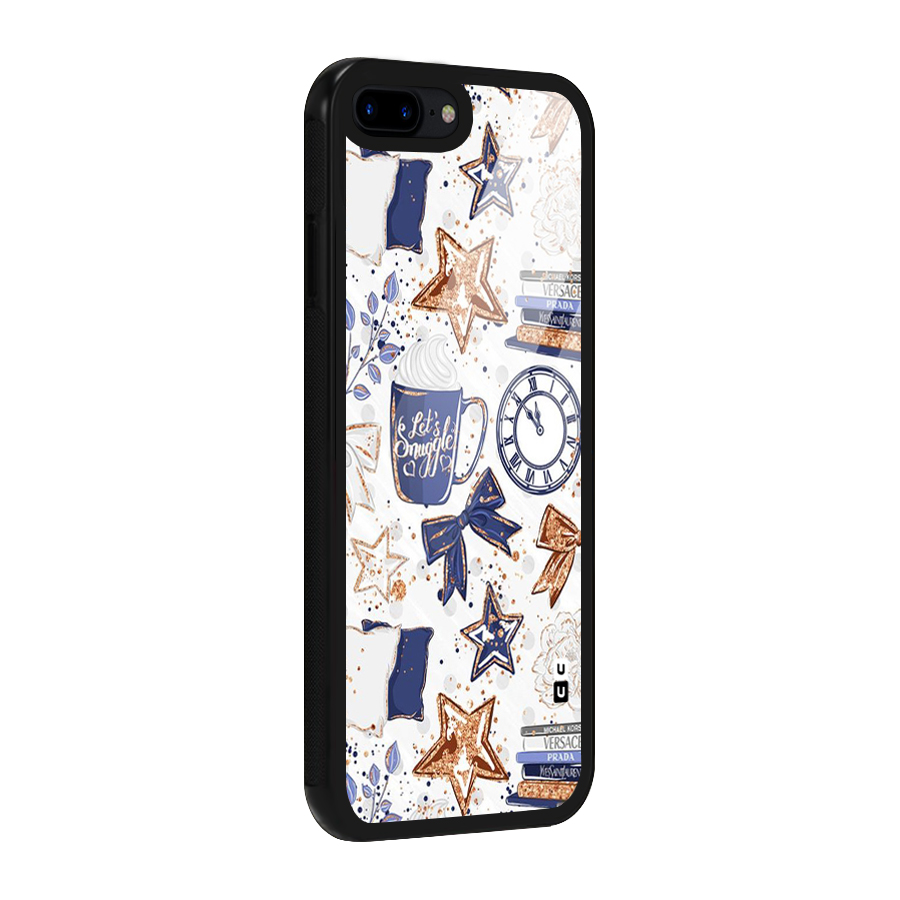 Lets Snuggle Glass Back Case for iPhone 8 Plus