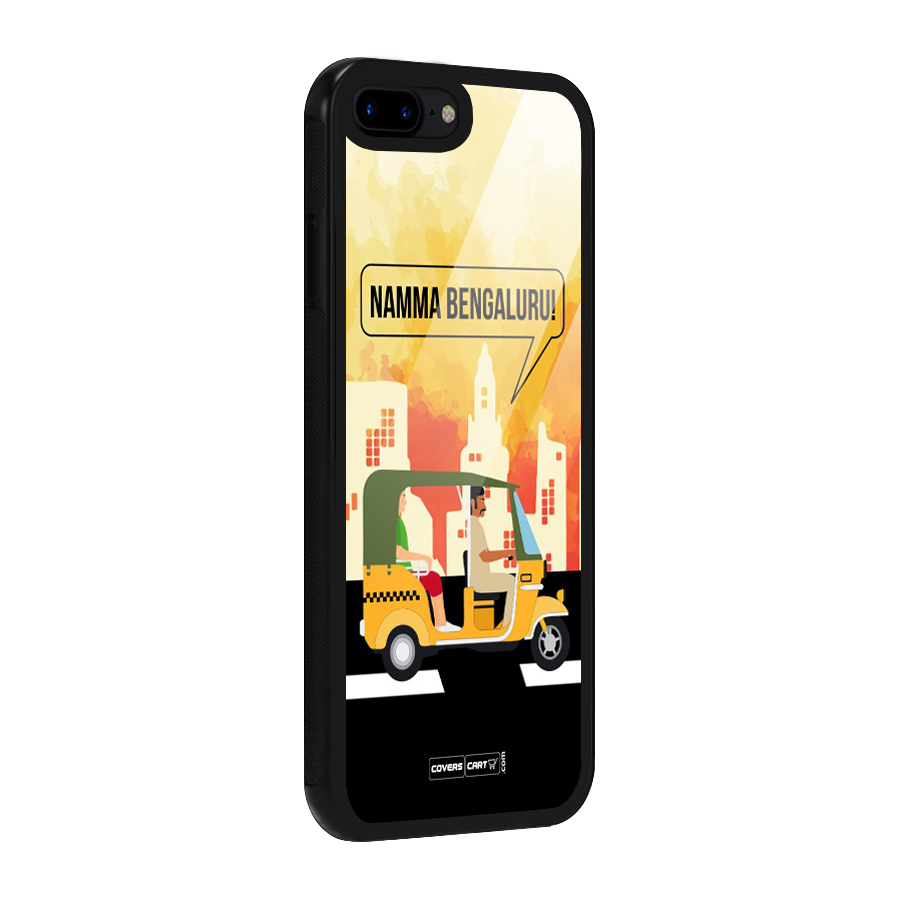 Namma Bengaluru Glass Back Case for iPhone 8 Plus