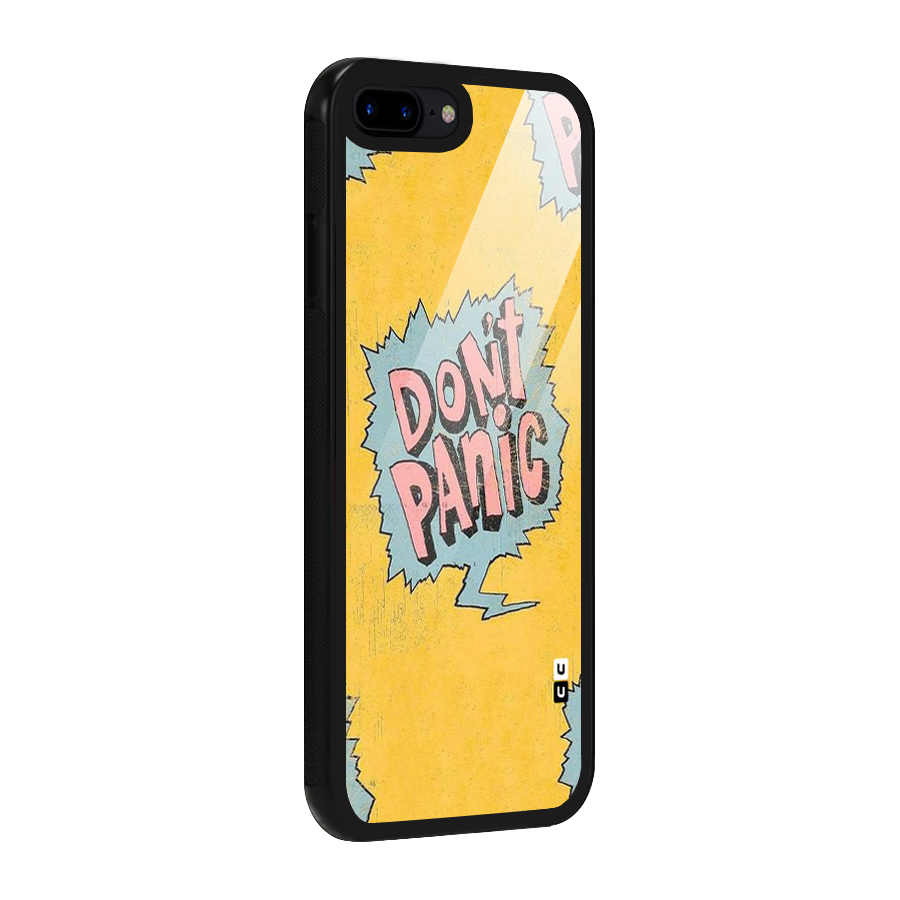 No Panic Glass Back Case for iPhone 8 Plus