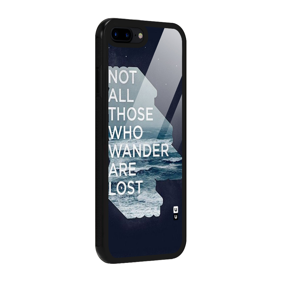 Not Lost Glass Back Case for iPhone 8 Plus
