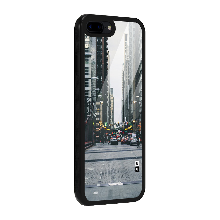 Only Streets Glass Back Case for iPhone 8 Plus