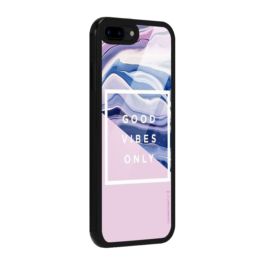 Pastel Color Vibes Glass Back Case for iPhone 8 Plus
