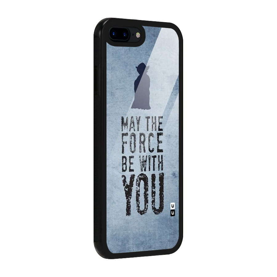 Power With You Glass Back Case for iPhone 8 Plus