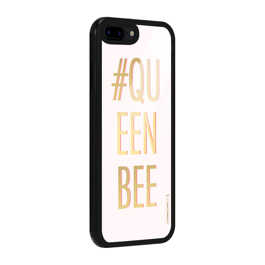 Queen Bee Glass Back Case for iPhone 8 Plus