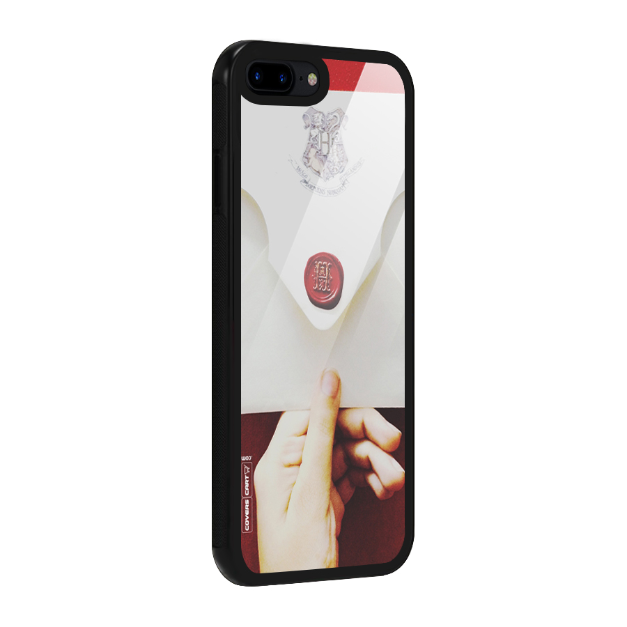 Red Envelope Glass Back Case for iPhone 8 Plus