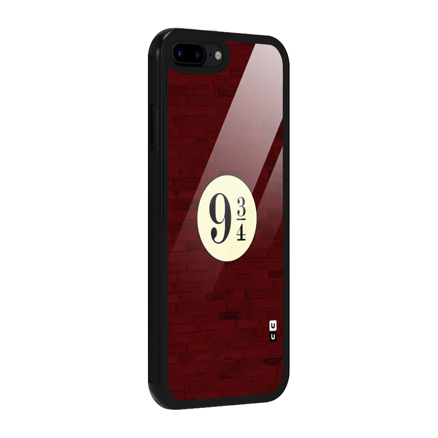 Red Wall Express Glass Back Case for iPhone 8 Plus
