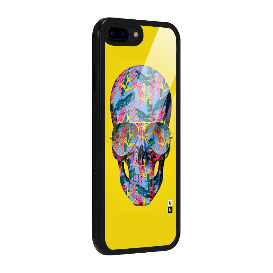 Skull Swag Glass Back Case for iPhone 8 Plus
