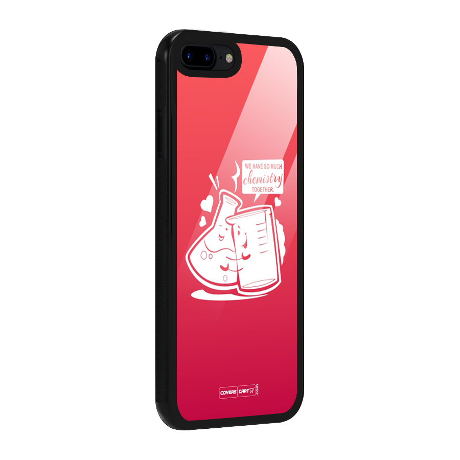 So Much Chemistry Glass Back Case for iPhone 8 Plus