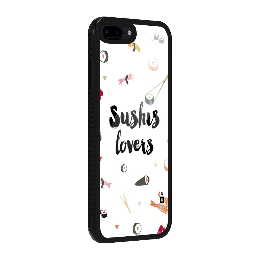 Sushi Lovers Glass Back Case for iPhone 8 Plus