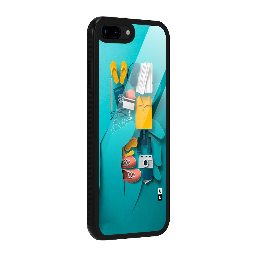 Vacay Vibes Glass Back Case for iPhone 8 Plus