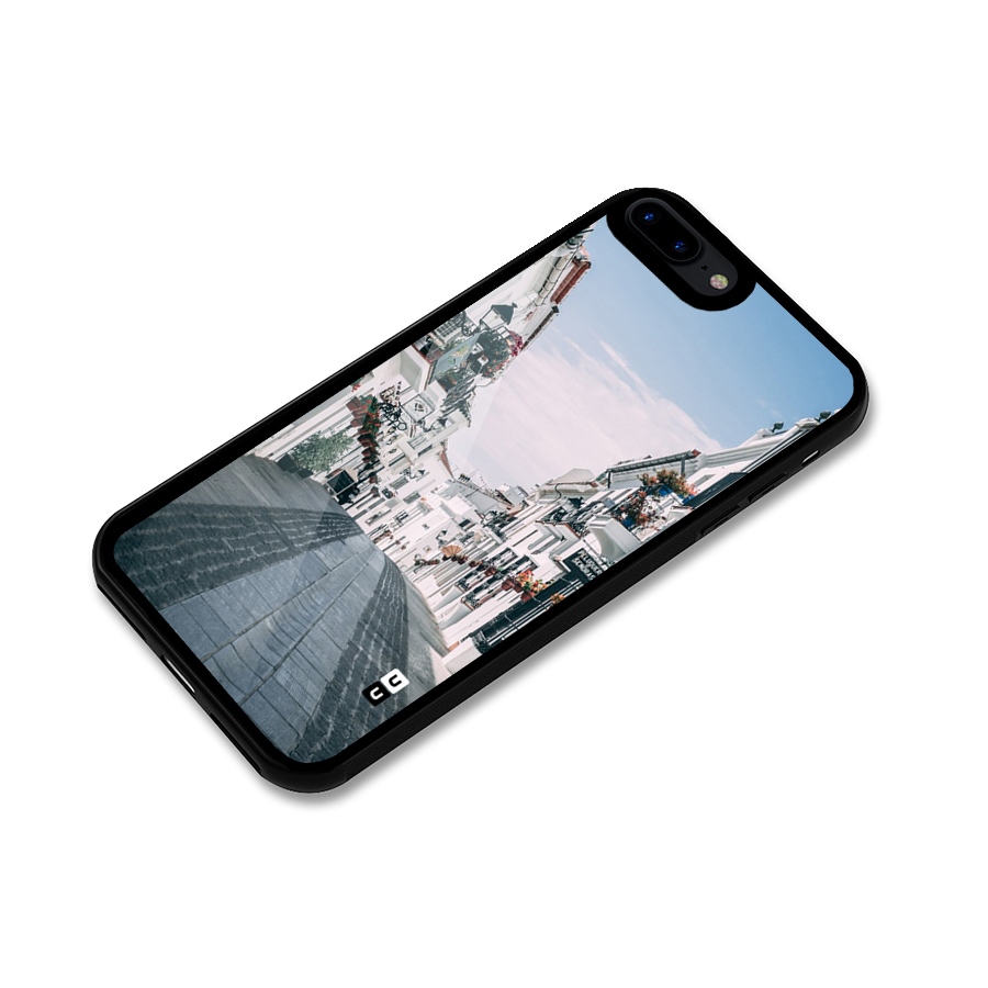 Aesthetic Street Glass Back Case for iPhone 8 Plus