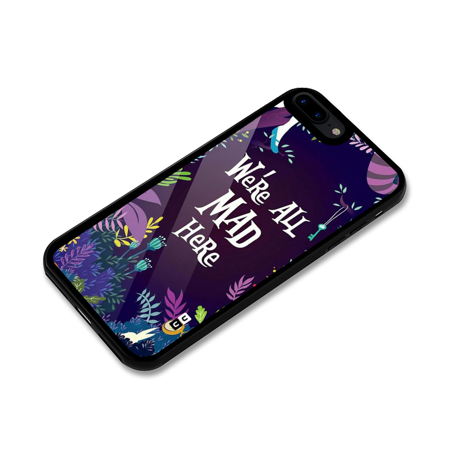 All Mad Glass Back Case for iPhone 8 Plus
