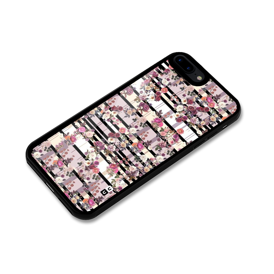 Beauty In Floral Glass Back Case for iPhone 8 Plus