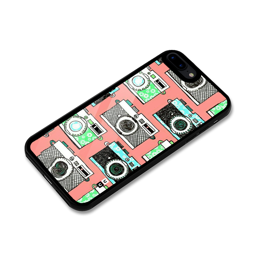 Cam Art Loving Glass Back Case for iPhone 8 Plus