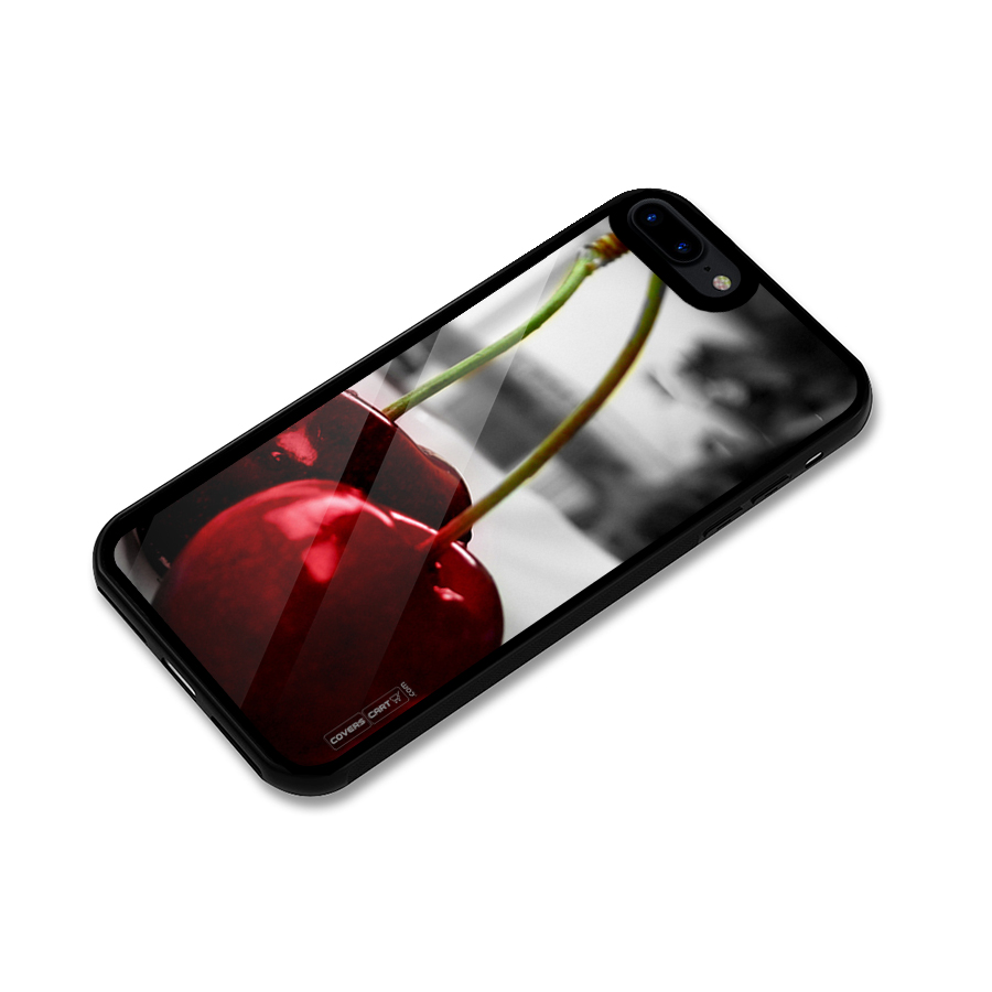 Cherry Photography Glass Back Case for iPhone 8 Plus