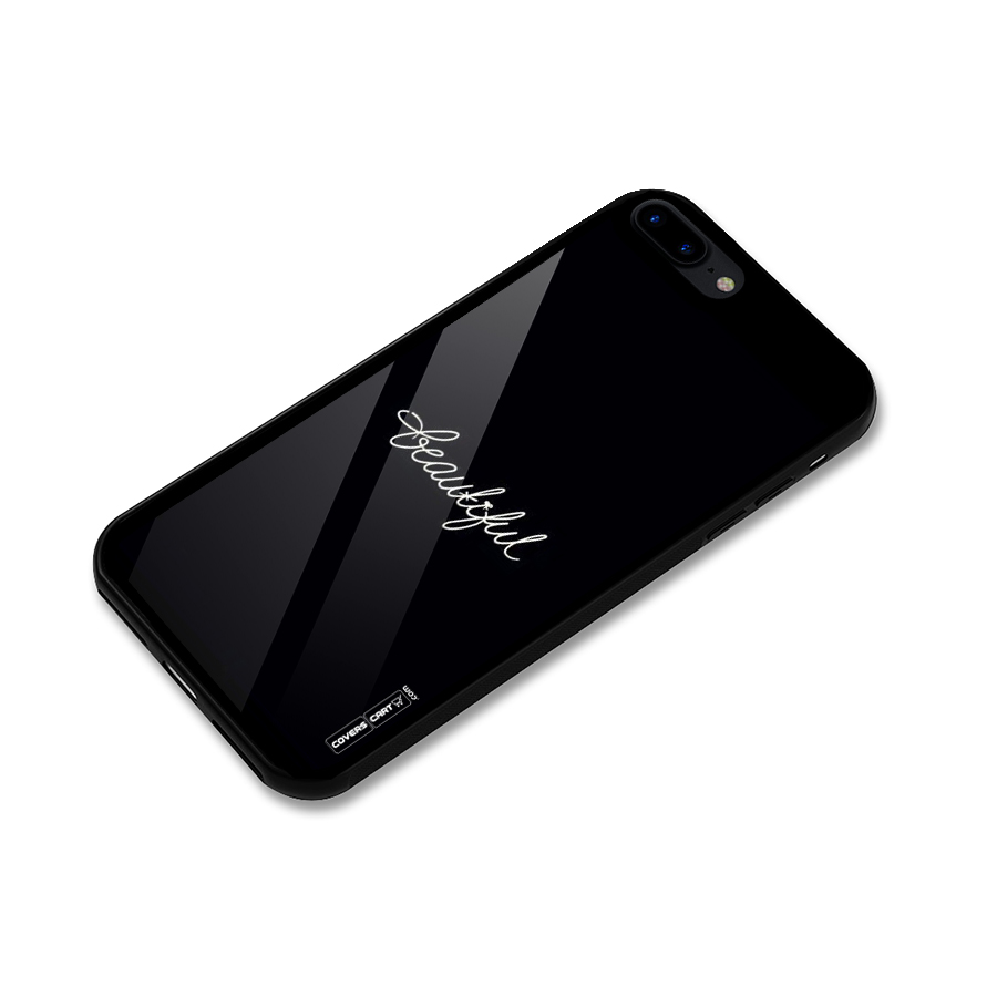 Classic Beautiful Glass Back Case for iPhone 8 Plus